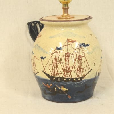 Whaling Baby Lamp (MTO) $245