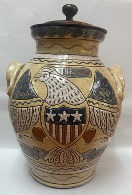1776-2026 Liberty Pot with Wooden Lid $415
