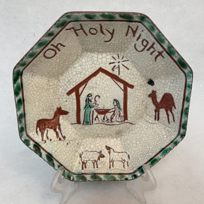 Oh Holy Night Plate (MTO) $75