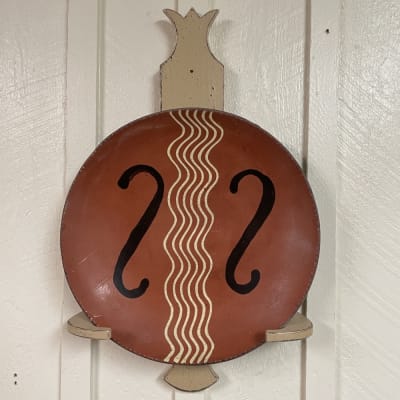 Large Shaker Hanging Plate Holder $95