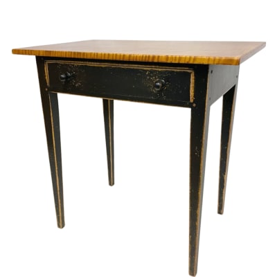 Shaker One Drawer Work Table (MTO) $715