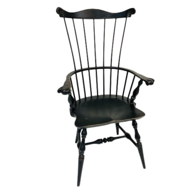 New England Fan Back Arm Chair (MTO) $865