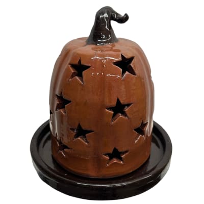 Pumpkin Star Luminaire with Base (MTO) $155