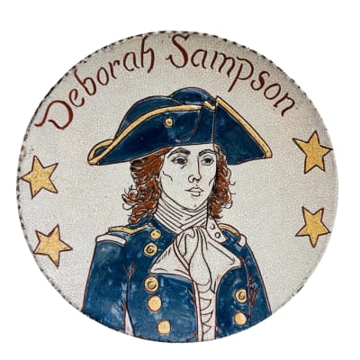 Deborah Sampson Tribute Plate (MTO) $135