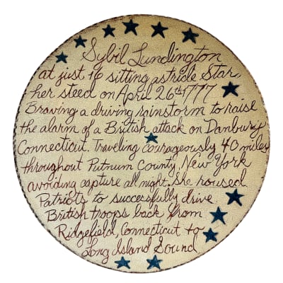 The Story of Sybil Ludington Plate (MTO) $155