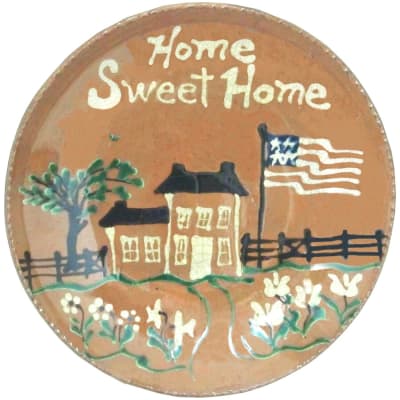 Quilled Home Sweet Home Plate (MTO) $180