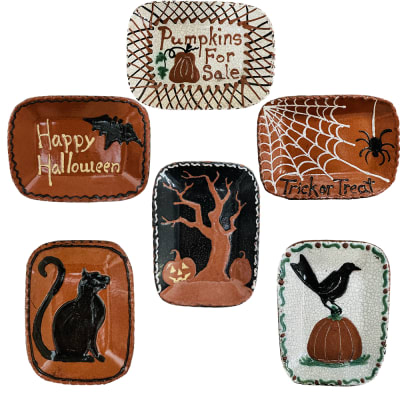 Pick Three Small Fall Plate Set (MTO) $105