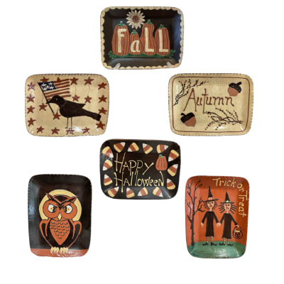 Pick Two Fall Plate Set (MTO) $110