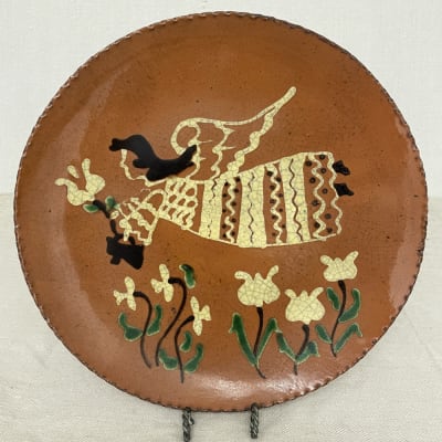 Garden Angel Plate (MTO) $75