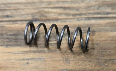 Under Folding Stock Push Button Spring