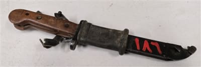 Iraqi AK Bayonet- Bakelite Handle