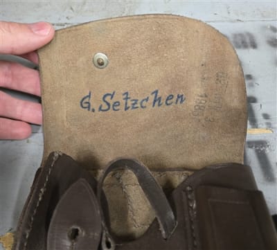 Makarov Holster With Writing and Stamping