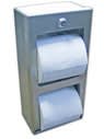 Locking Double Roll Toilet Tissue Dispenser