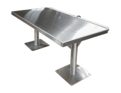 Detention Bench with Handcuff Bar - 20" by 42"