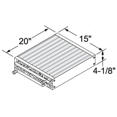 Heat Exchanger Coil, 95K Btu
