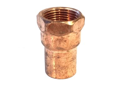 Female Adapter, Copper, 3/4" sweat x 3/4" FIP fittings