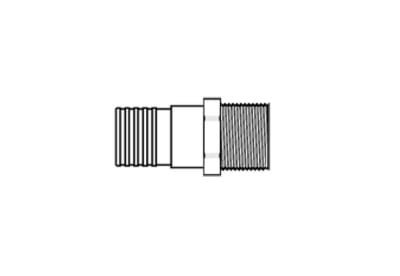 PEX Adapter, 1/2" PEX x 3/4" MIP Fittings