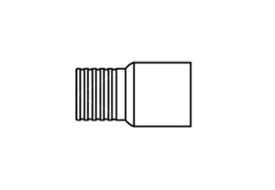PEX Adapter, 1/2" PEX x 1/2" Sweat Fitting