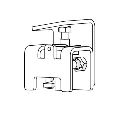 Air Channel Clamp, RH, Classic Edge 350/550 (right side only)