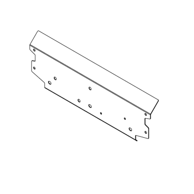 Front Air Channel Kit, Classic Edge 960 HDX