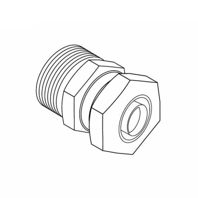 Adapter, Compression Connector, 1/2" PEX-AL-PEX