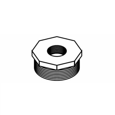Hex Bushing, Brass, 1-1/4" x 3/4"