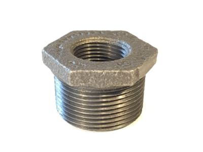 Hex Bushing, Black, 1-1/4" x 3/4"
