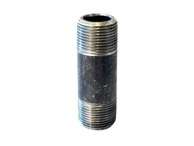 Nipple, Black, 3/4" x 3", Schedule 80