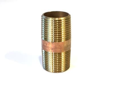 Nipple, Brass, 3/4" x 2"
