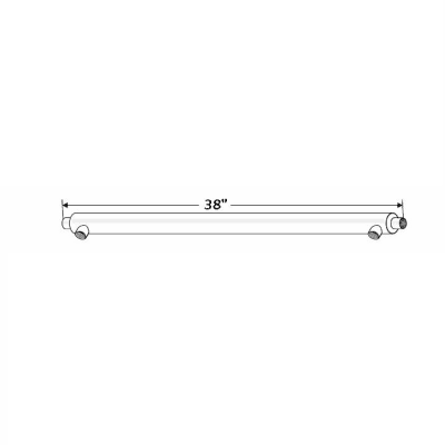 Heat Exchanger, Water-to-Water, Double Wall, 38”