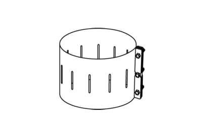 Chimney Band Clamp Kit, 6"