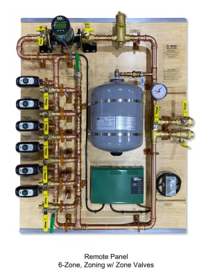 photo of Remote Manifold (1-6) Heating Control Panel (4-8 GPM)