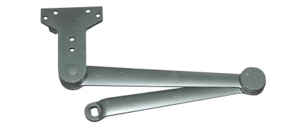 320G Heavy Duty Parallel Arm For 320G 6 in. x 2-1/2 in. Parallel Mount (Hinge Push Side) Commercial Door Closer, Aluminum Finish