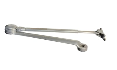 320G Left Hand Top Jamb Friction Hold Open Arm For 320G 6 in. x 2-1/2 in. Top Jamb (Push Side) Commercial Door Closer, Aluminum Finish