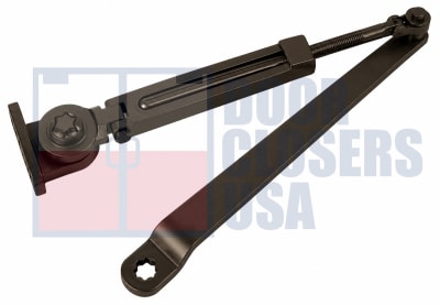 7M37 Hold Open Arm For 9-1/16 in. x 3/4 in. Door Closer, Dark Bronze Finish