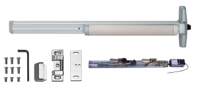 DoorTronX VD33 Electrified Rim Exit Device - Direct Replacement for Von Duprin 33/35 | Motorized Latch Retraction
