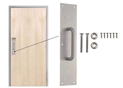Commercial Wood Door Pull Plate