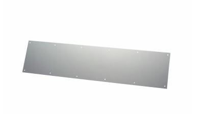 Rockwood 12 in. Tall x 46 in. Wide Bottom Kick Plate, US32D Satin Stainless Steel Finish