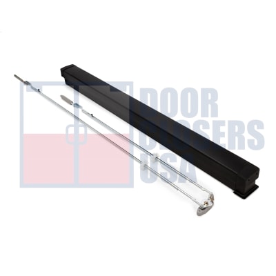 Calibre Door Closers 8086-1-48-DU Concealed Vertical Rod Panic Exit Device, For 48 in. x 84 in. Door, Dark Bronze Finish