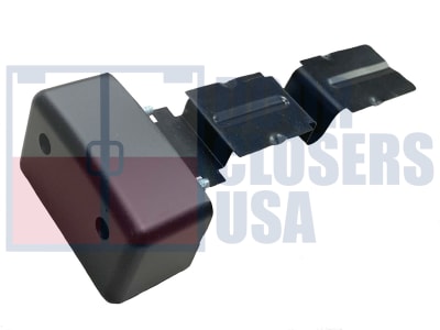 Calibre Door Closers 8086-LSEC Replacement Lock Stile End Cap Assembly For 8086 Series Concealed Vertical Rod Panic Exit Device