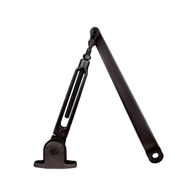 Calibre Hold Open Arm For 9-1/16 in. x 3/4 in. Door Closer, Dark Bronze Finish