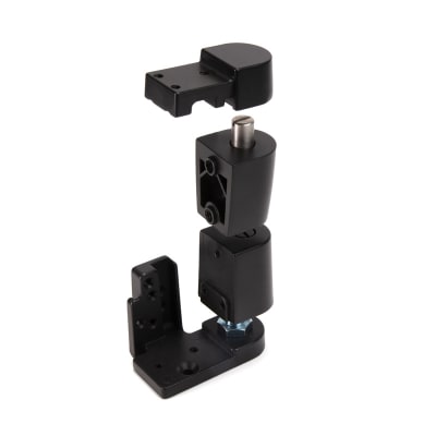Calibre Door Closers PV-7001-DU Left Hand Offset Pivot Set, Dark Bronze Finish