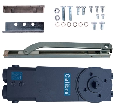 Calibre OHCC Concealed Closer Track Arm Kit, With Offset Hung Slide Track Arm