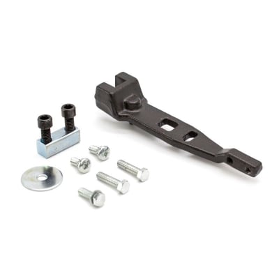 Storefront Aluminum Door Concealed Closer Short End Load Arm Assembly For 1 in Depth Top Rail