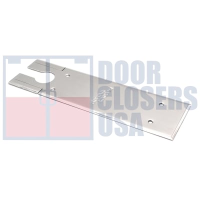 Dorma BTS80-7410-PS Cover Plate For BTS80 Concealed Floor Closers, Polished Stainless Steel Finish