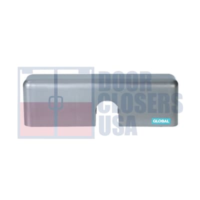 Global Door Controls TC2200 Series Door Closer - Replacement Cover, Aluminum Finish (AL)