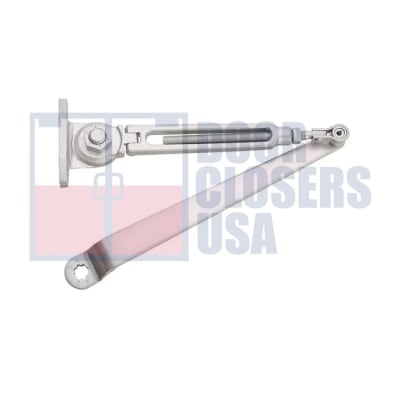 Global Door Controls TC2200 Series Door Closer - Hold Open Arm Assembly, Aluminum Finish (AL)