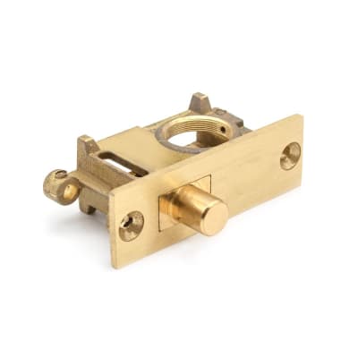 Glass Pro Hardware 200 Series Bottom Rail Lock With Extended 1-1/16" Throw For Frameless Glass Doors