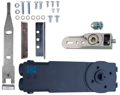 Kawneer Husky 2 OHCC Concealed Closer End Load Kit 3, With Center Hung End Load Arm and Threshold Pivot