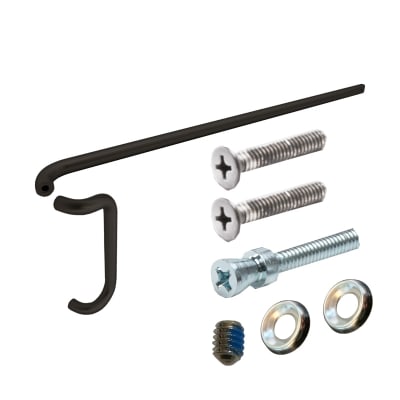 Kawneer Combination Offset 9 in. Pull Handle and Single Bend Push Bar For 36 in. Commercial Door In Dark Bronze Anodized Finish With 1/4-20 Standard Mounting Hardware